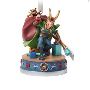 Loki Holiday Light-Up Living Magic Sketchbook Ornament